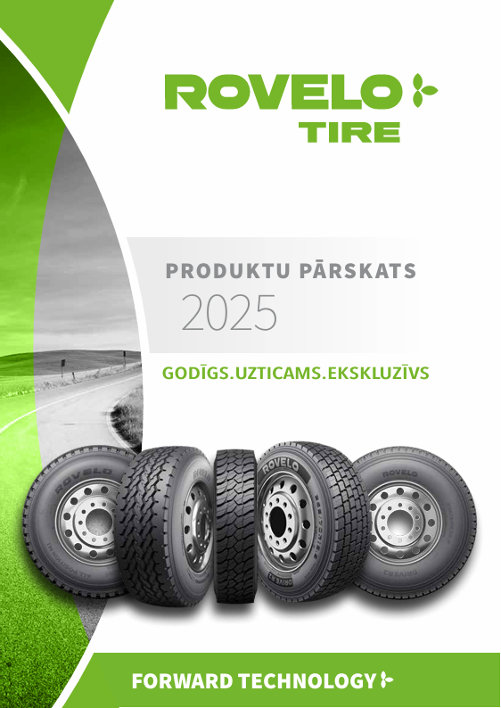 Rovelo kravas automašīnu riepas